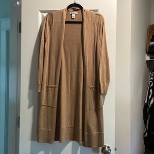 Duster cardigan camel xs